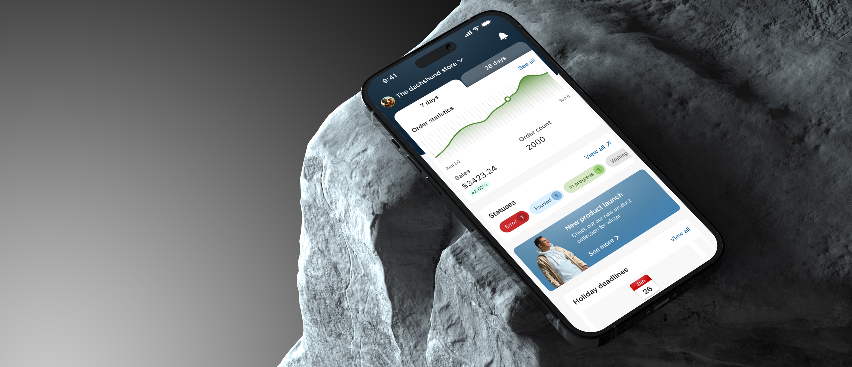 Mobile Dashboard Redesign